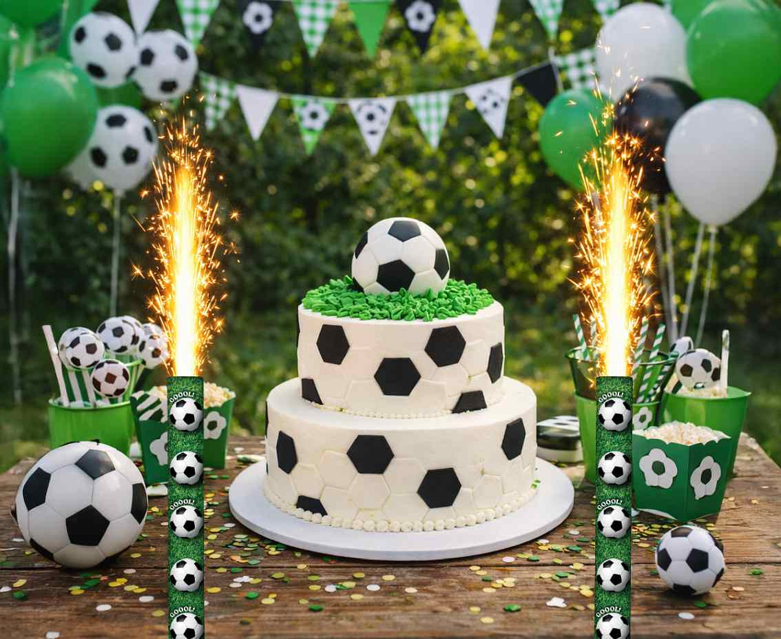 Ice Fountain Soccer -12 cm/ 1 pc.